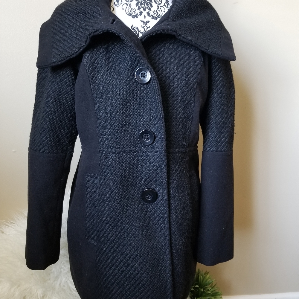 APT 9 BLACK PEACOAT - Picture 2 of 10